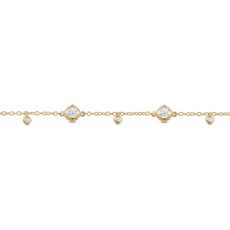 Signature Diamond Charm Bracelet