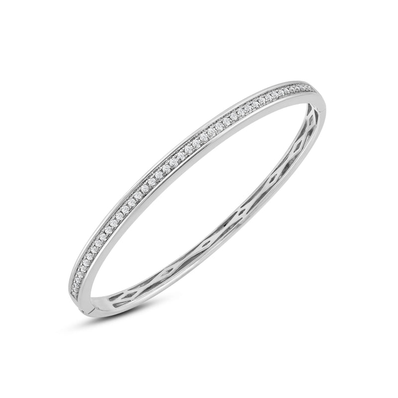 Classic Pave Diamond Bangle