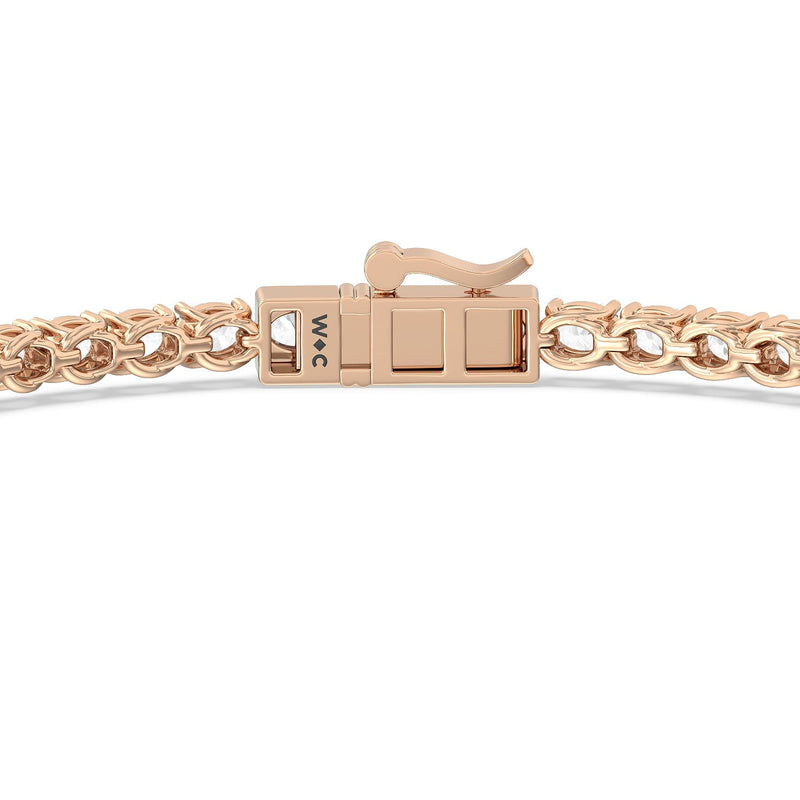 East-West Oval Tennis Bracelet