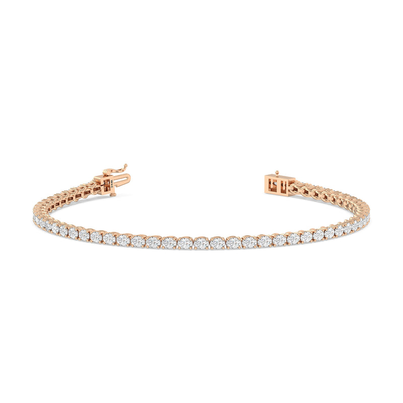 East-West Oval Tennis Bracelet