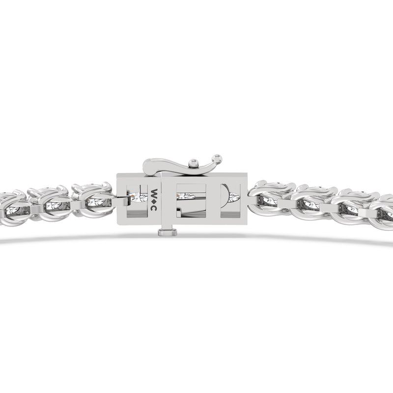 East-West Oval Tennis Bracelet