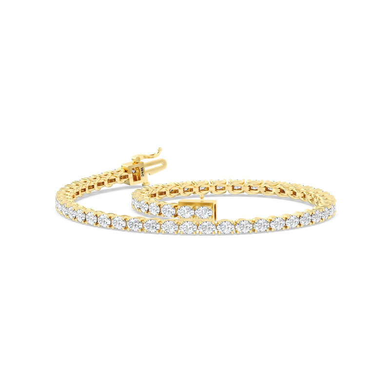 East-West Oval Tennis Bracelet
