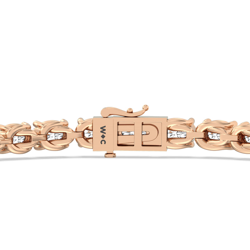 East-West Oval Tennis Bracelet