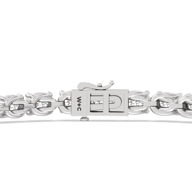 East-West Oval Tennis Bracelet