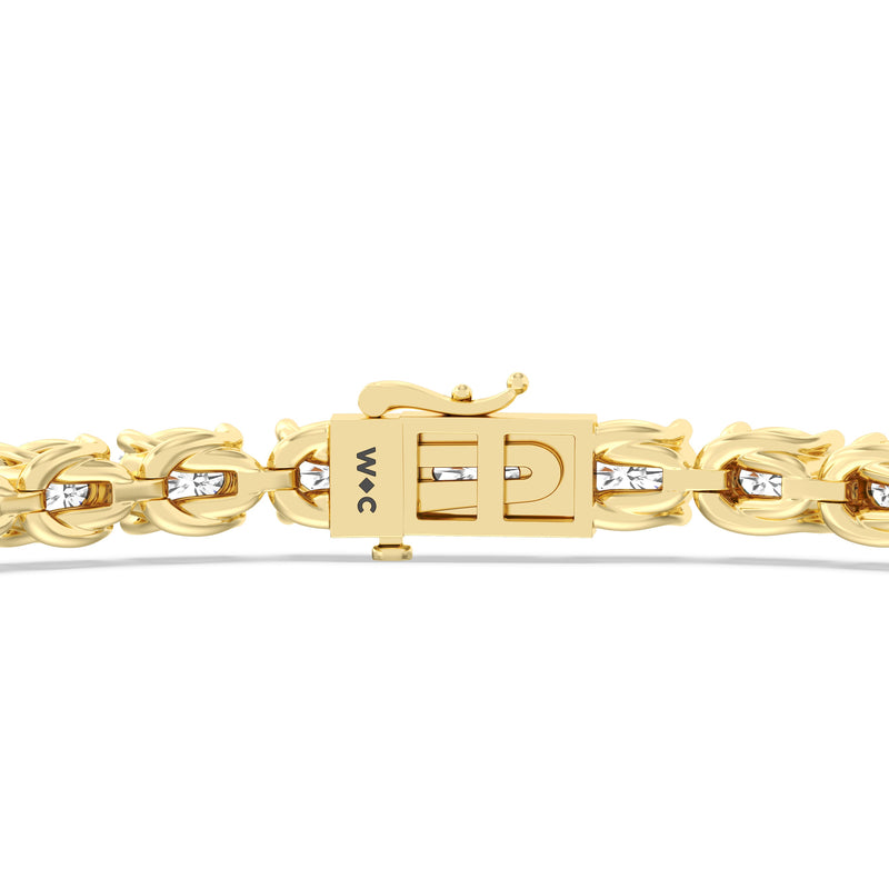 East-West Oval Tennis Bracelet