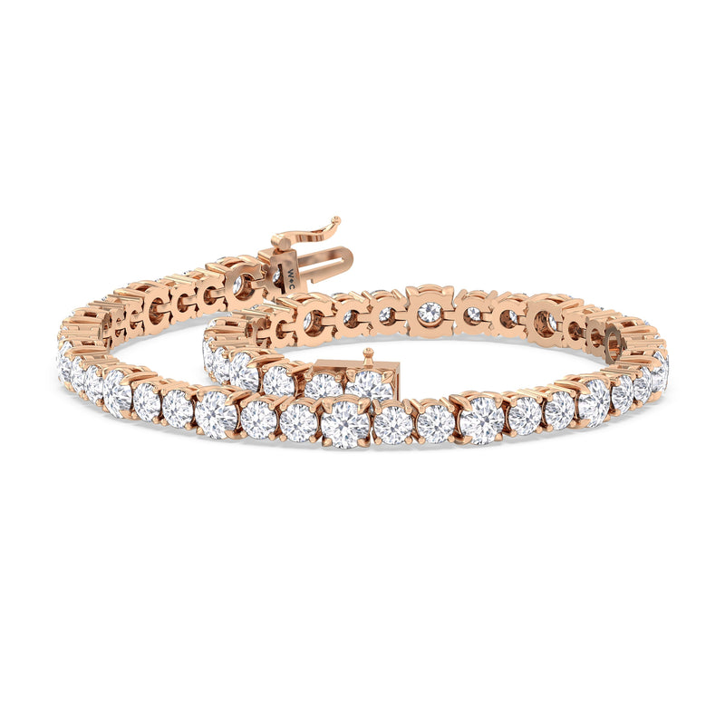 Round Sequenced Tennis Bracelet