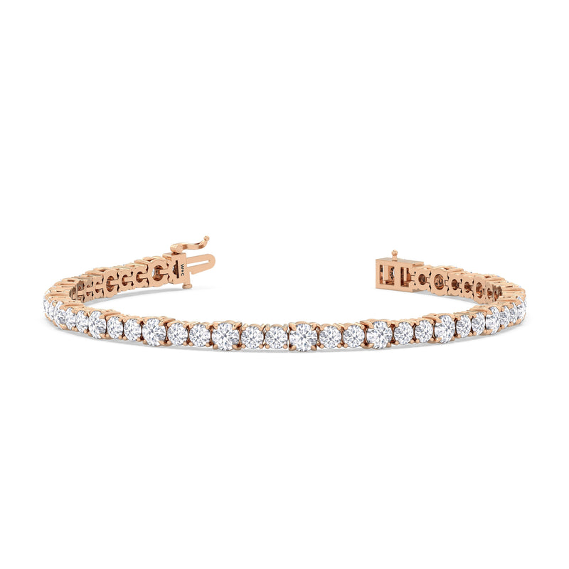 Round Sequenced Tennis Bracelet