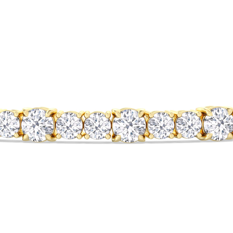 Round Sequenced Tennis Bracelet
