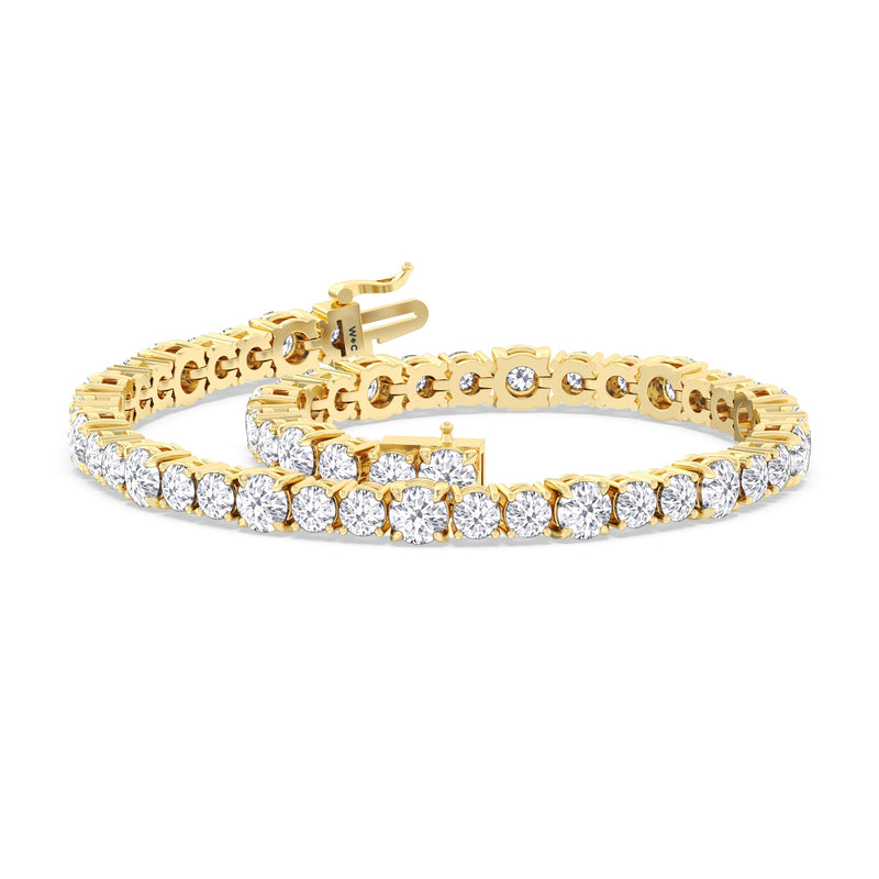 Round Sequenced Tennis Bracelet