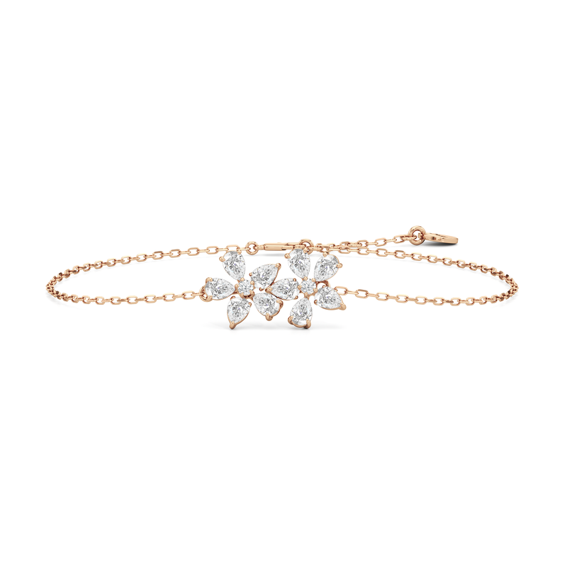 Daisy Duet Chain Bracelet