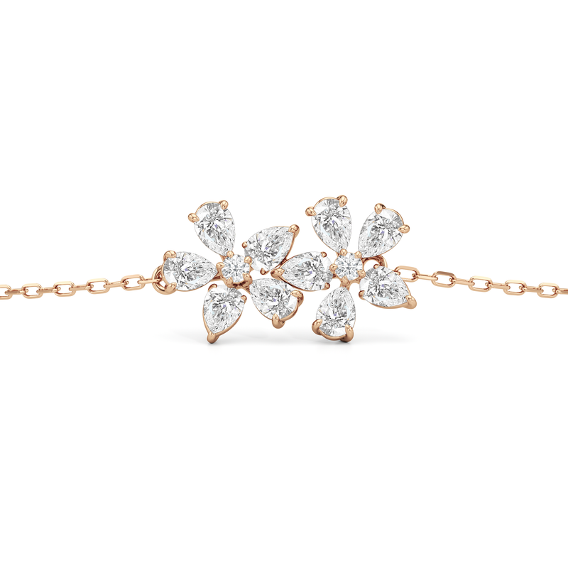 Daisy Duet Chain Bracelet