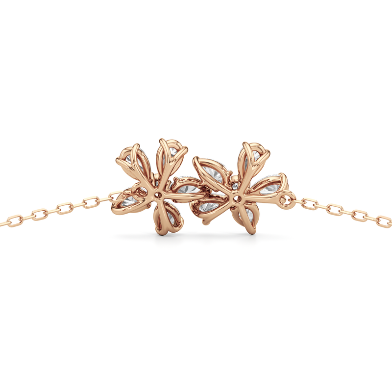 Daisy Duet Chain Bracelet