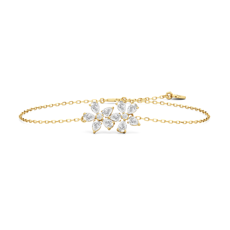 Daisy Duet Chain Bracelet