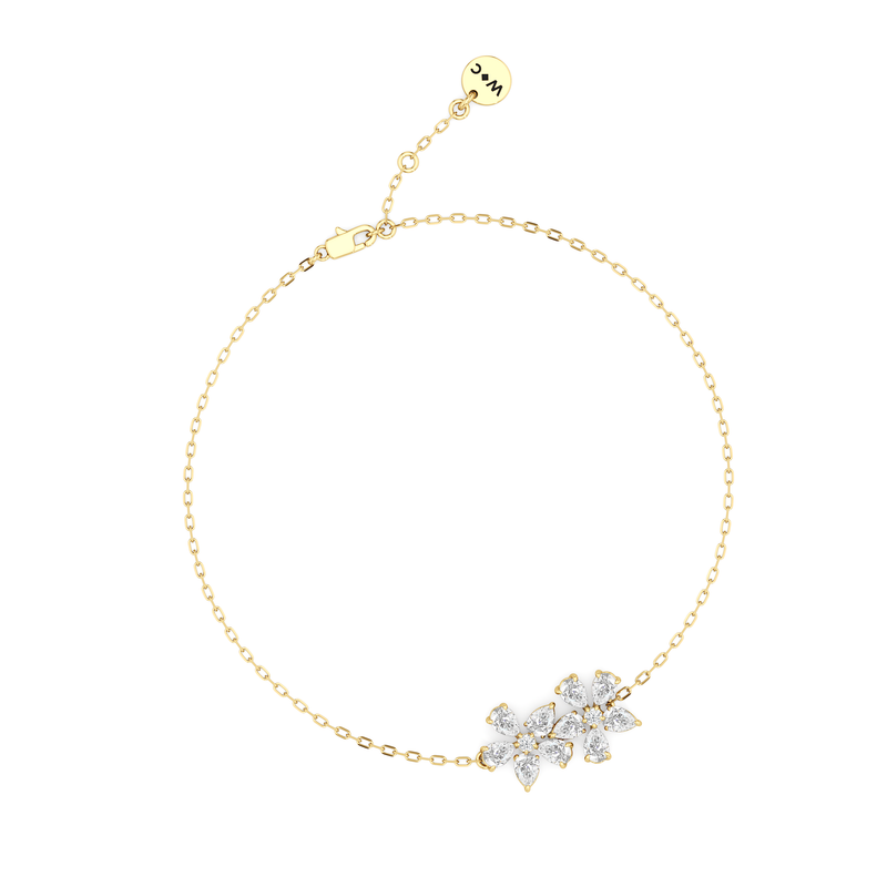 Daisy Duet Chain Bracelet