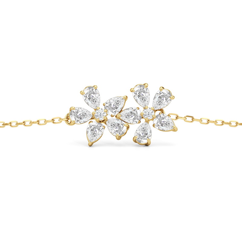 Daisy Duet Chain Bracelet