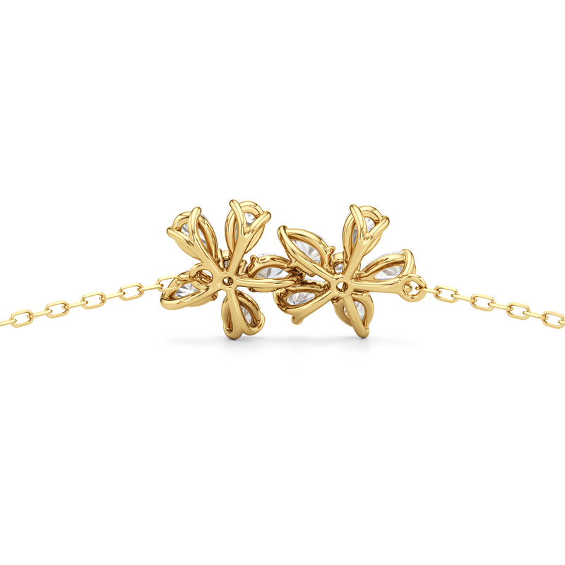 Daisy Duet Chain Bracelet