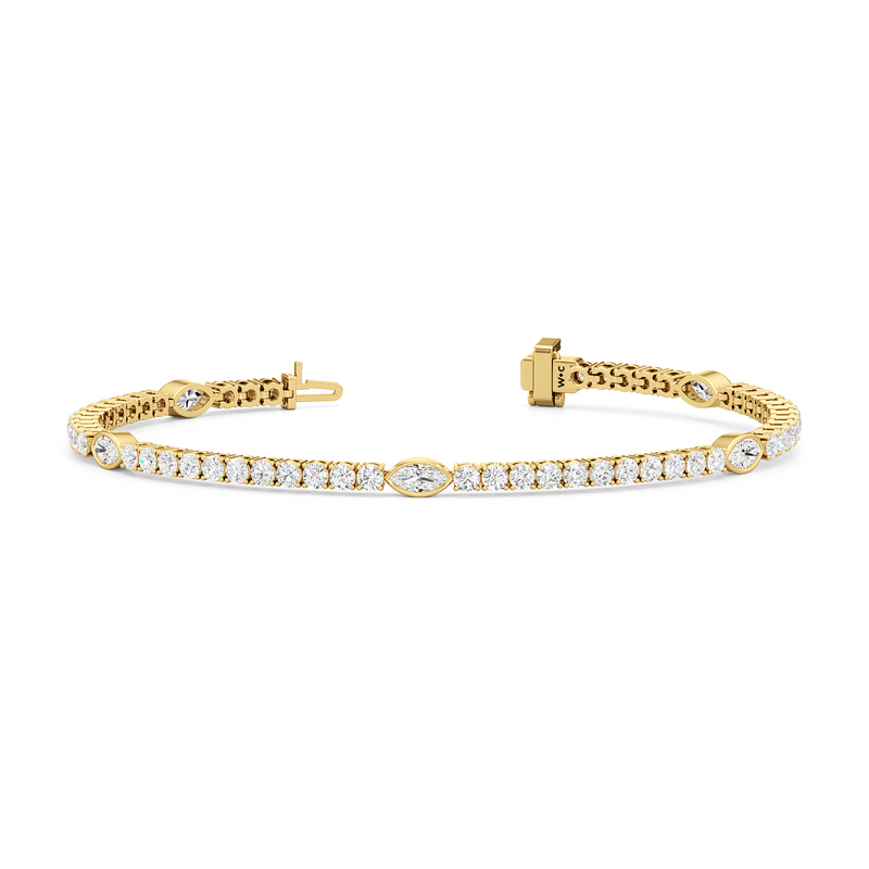 Marquise Station Tennis Bracelet