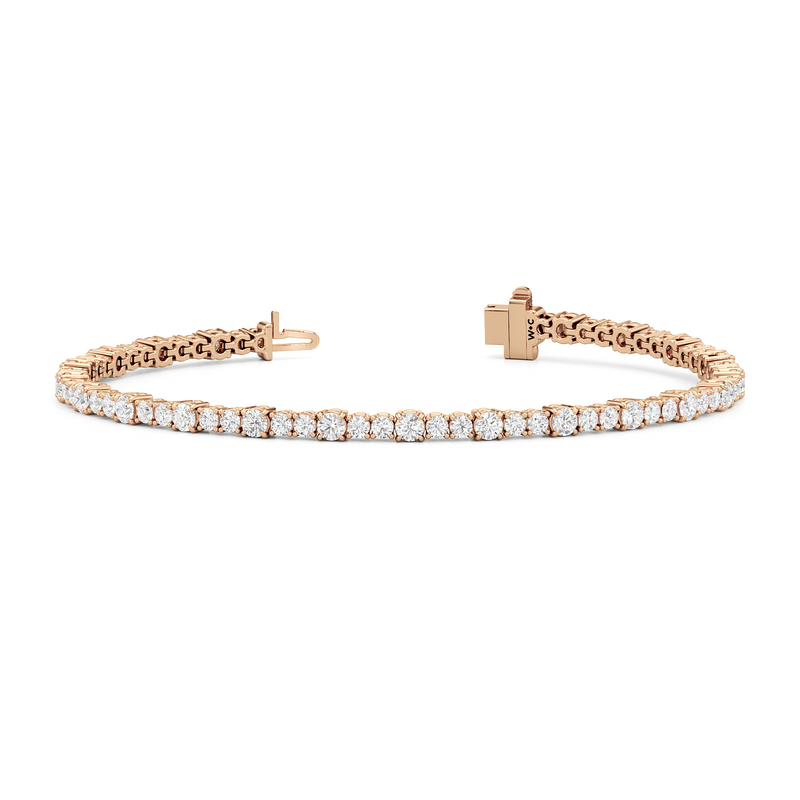Round Sequenced Tennis Bracelet