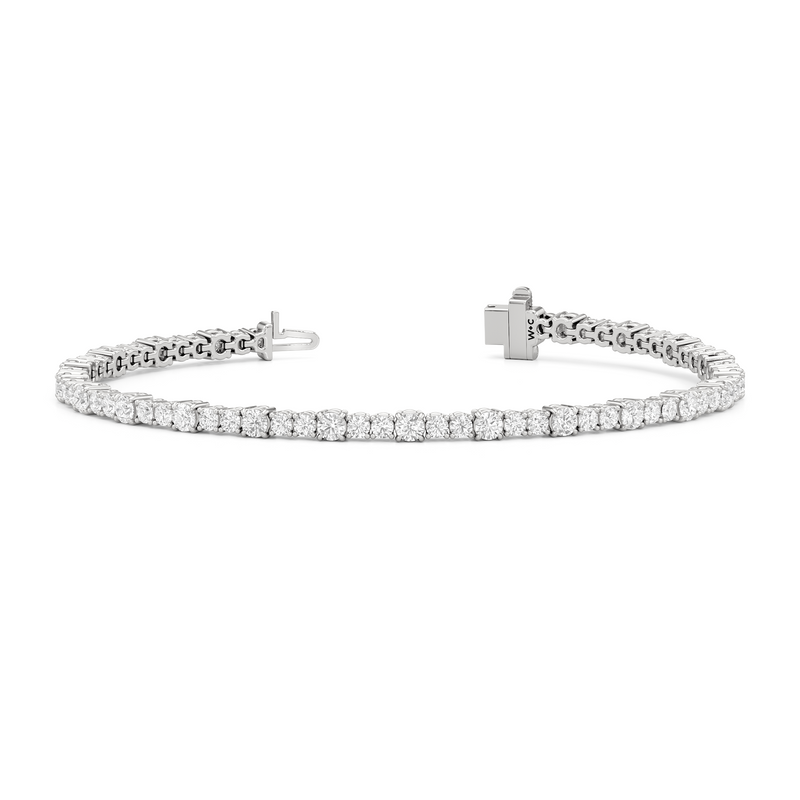 Round Sequenced Tennis Bracelet
