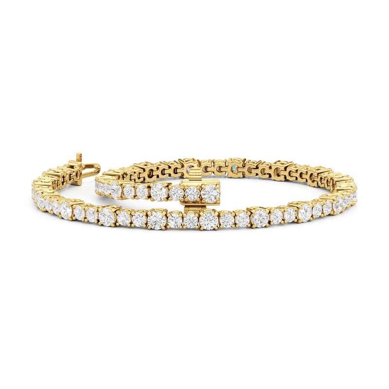 Round Sequenced Tennis Bracelet