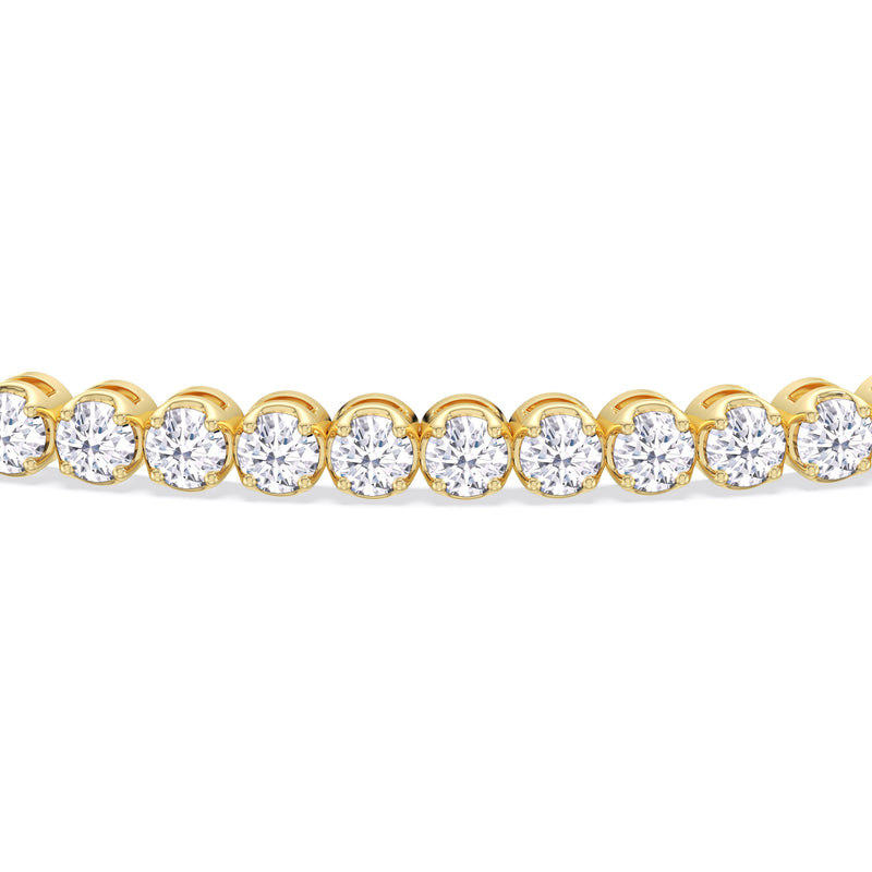 Four Prong Lab Diamond Tennis Bracelet