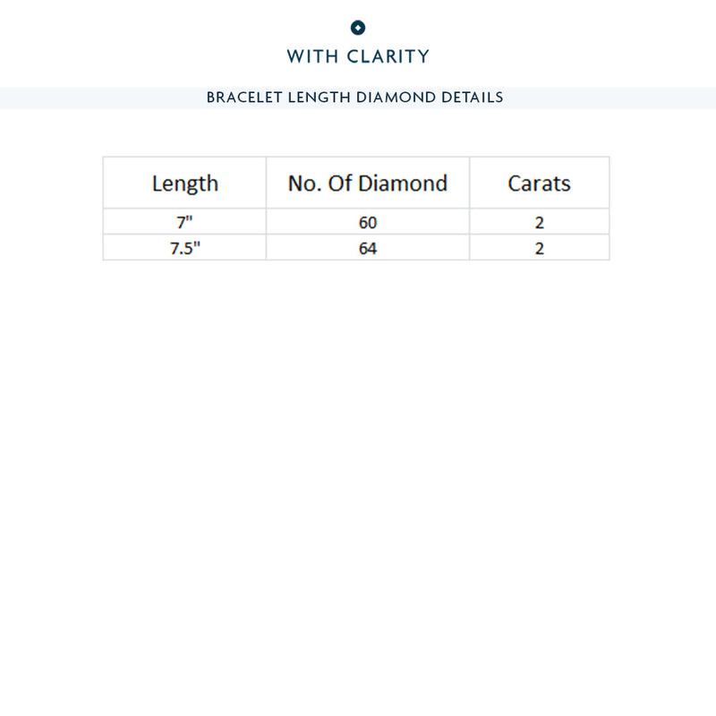 Four Prong Lab Diamond Tennis Bracelet