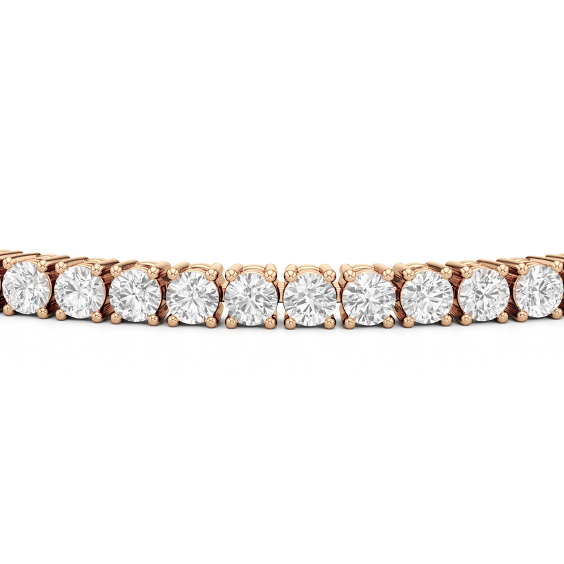 Four Prong Lab Diamond Tennis Bracelet