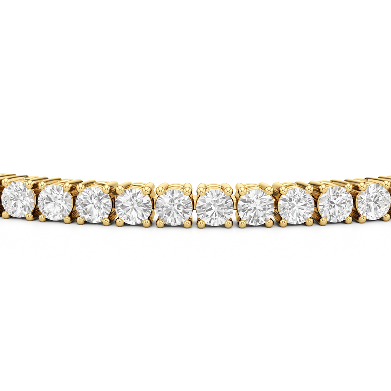 Four Prong Lab Diamond Tennis Bracelet