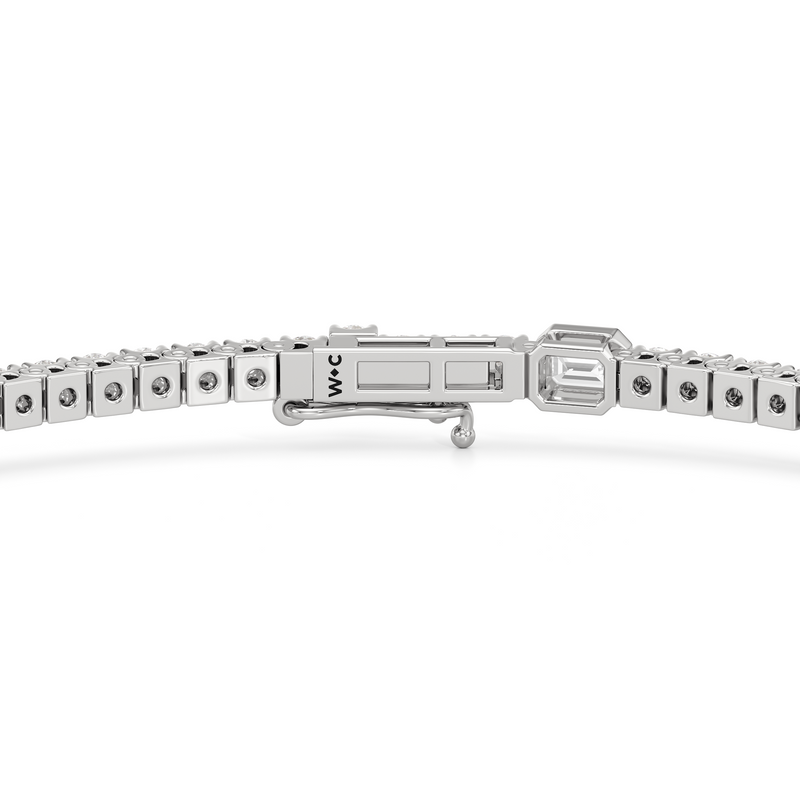 Emerald Station Tennis Bracelet