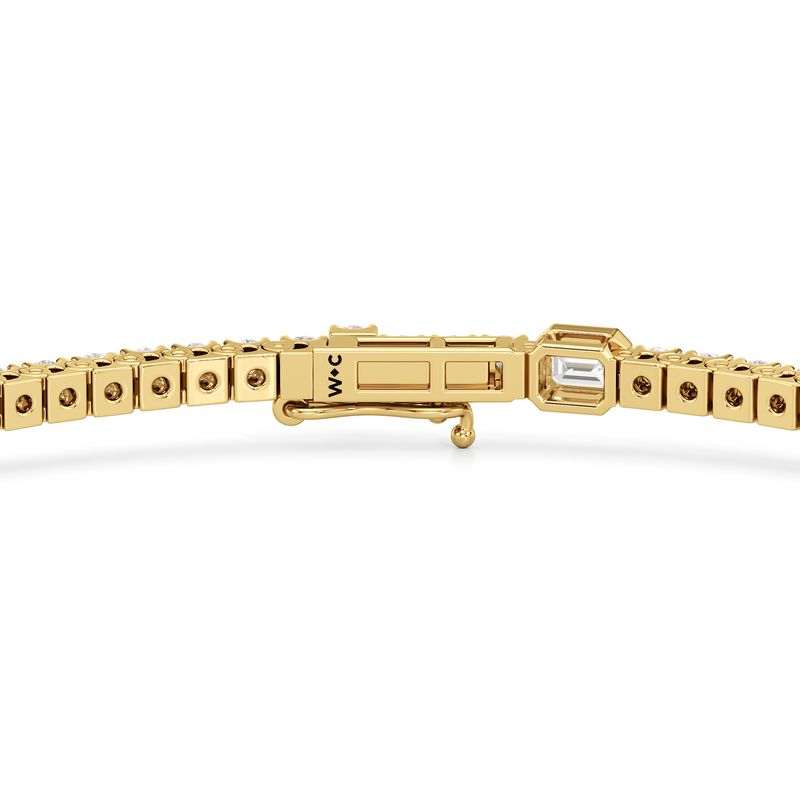 Emerald Station Tennis Bracelet