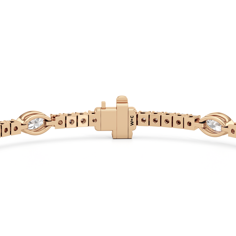 Marquise Station Tennis Bracelet