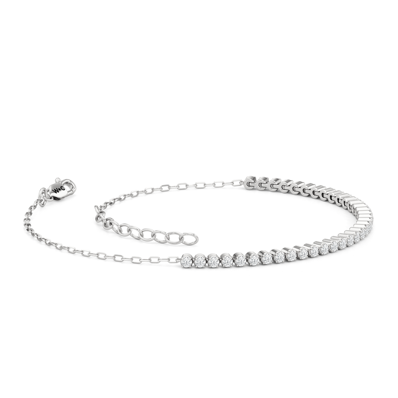 Petite Diamond Line Bracelet