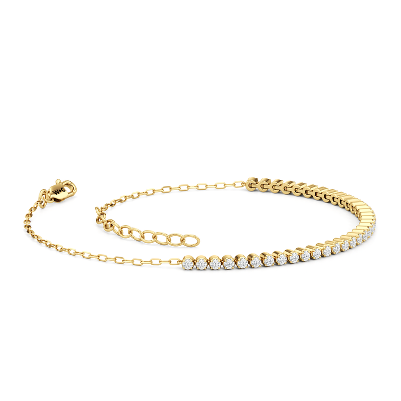 Petite Diamond Line Bracelet