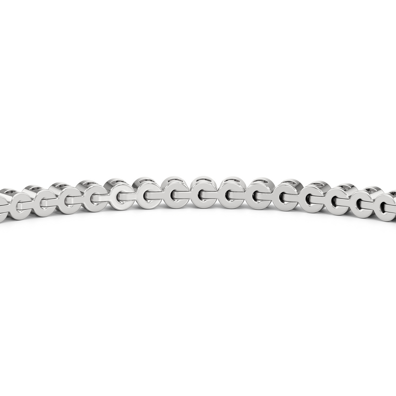 Petite Bezel Diamond Tennis Bracelet