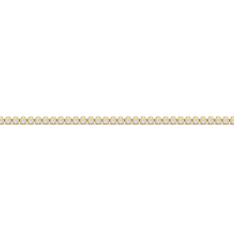 Petite Bezel Diamond Tennis Bracelet
