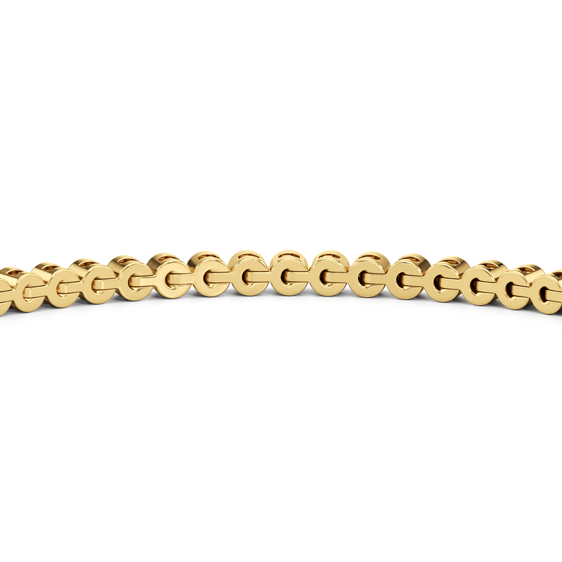 Petite Bezel Diamond Tennis Bracelet