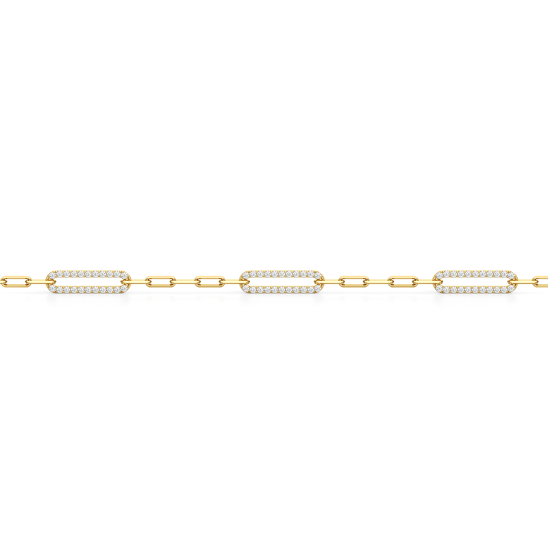 The Celine Paperclip Bracelet