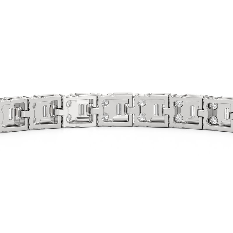Alternating Mixed Tennis Bracelet