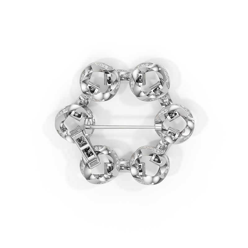 The Bond Circle Brooch