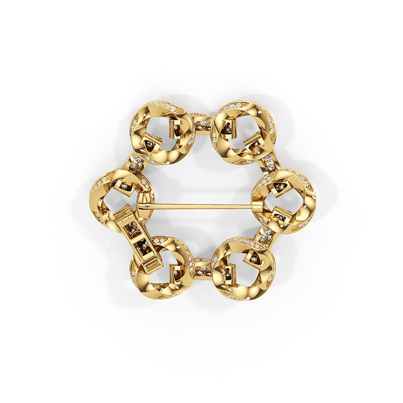 The Bond Circle Brooch