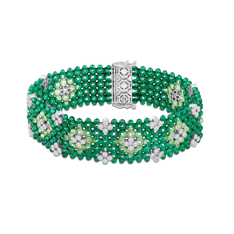 Emerald Vespera Diamond Bracelet