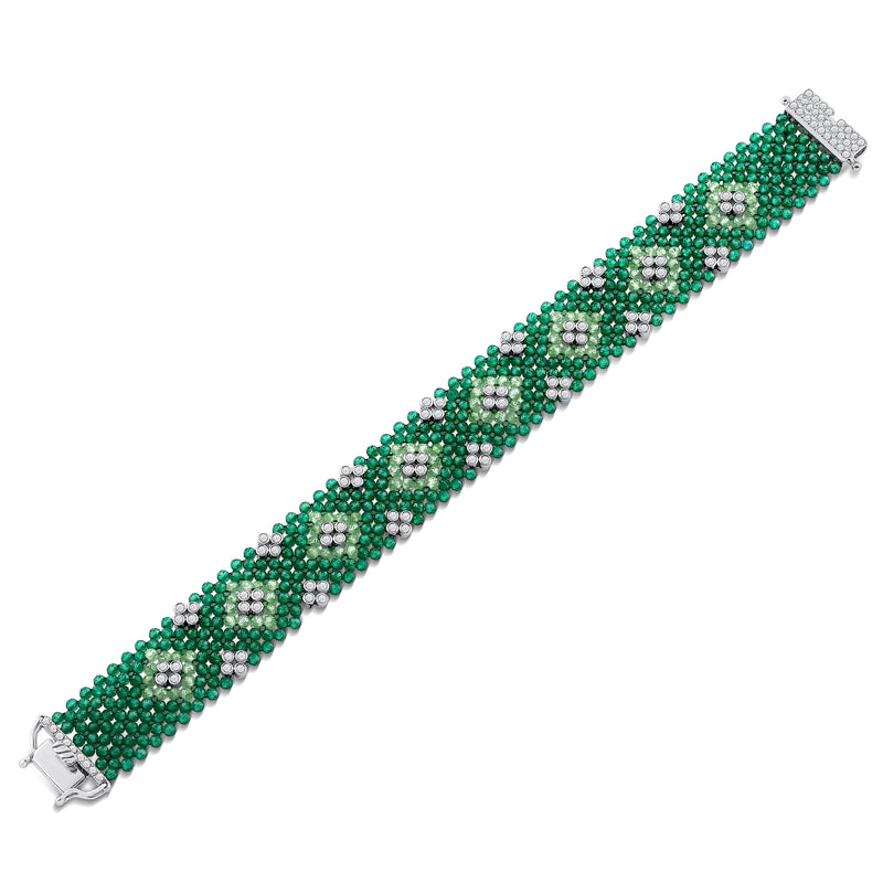 Emerald Vespera Diamond Bracelet