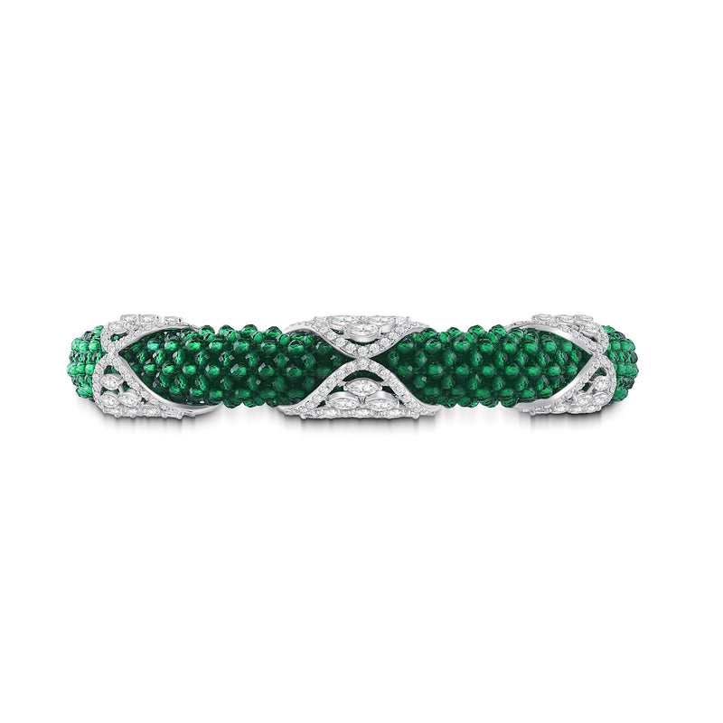 Emerald Caldria Diamond Bracelet