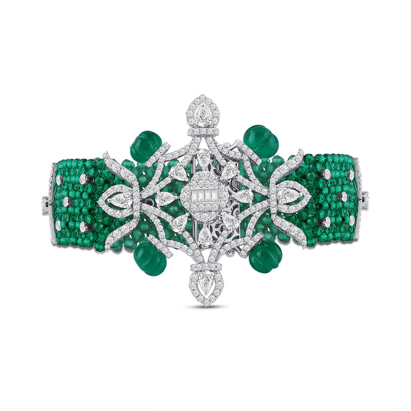 Emerald Ismara Diamond Bracelet