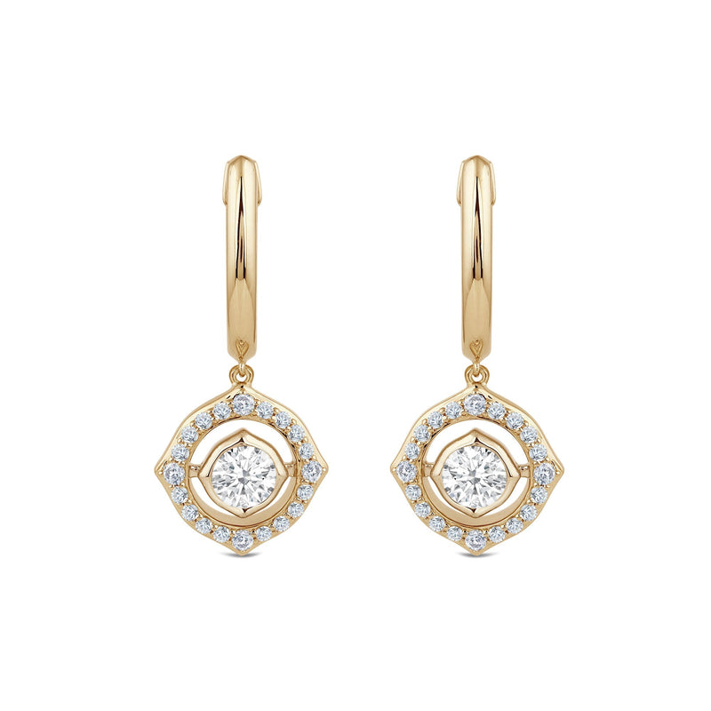 Signature Lab Grown Diamond Birthstone Drop Huggies