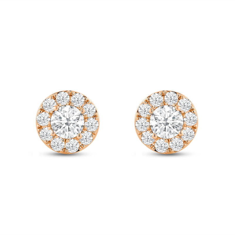 Classic Composite Diamond Stud Earrings