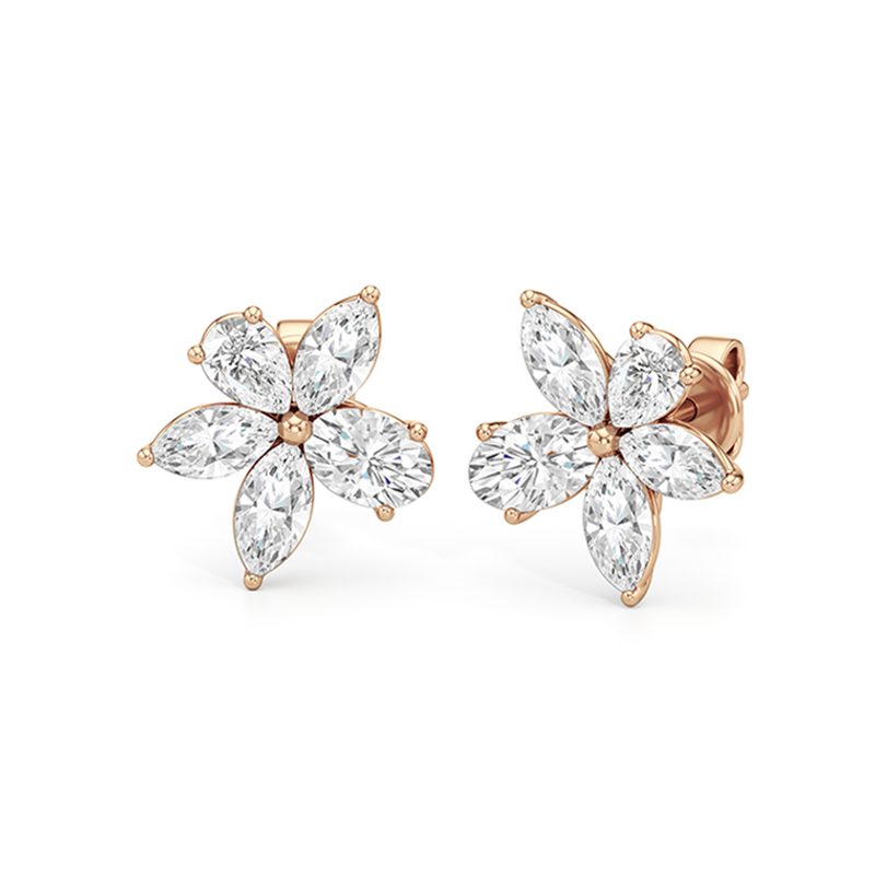 Plumeria Studs
