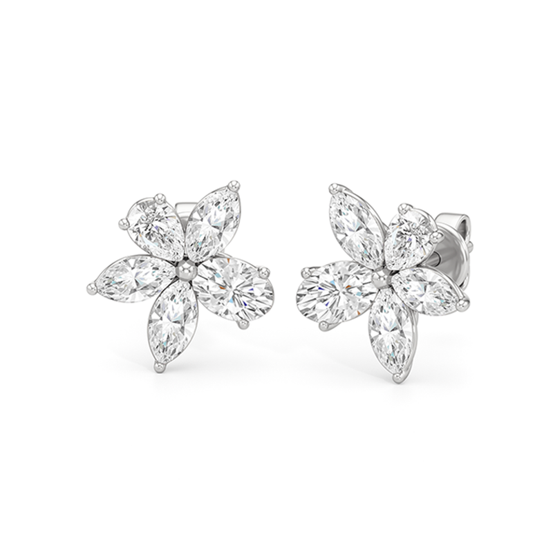 Plumeria Studs