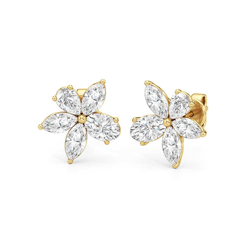 Plumeria Studs
