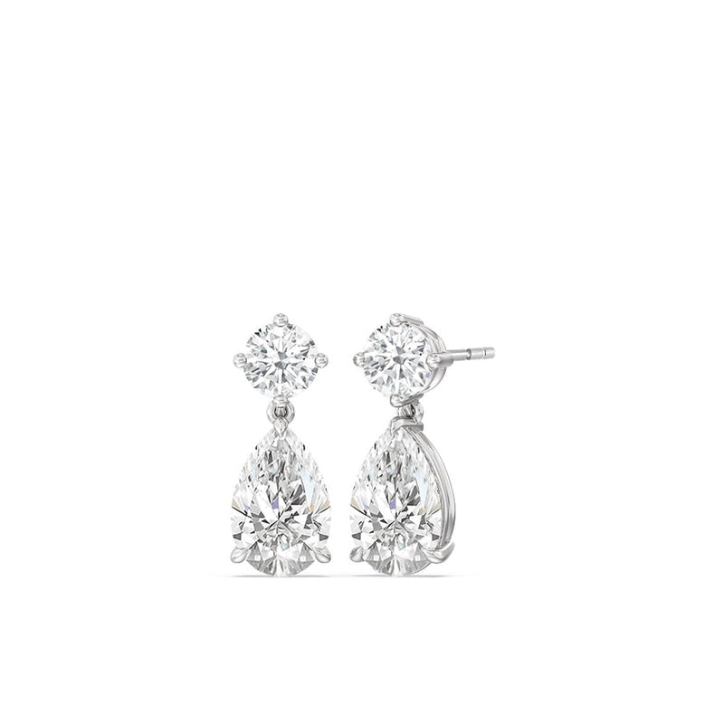 Elegance Pear Drop Earrings